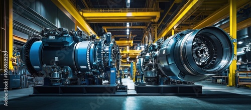 Industrial Machinery in a Factory