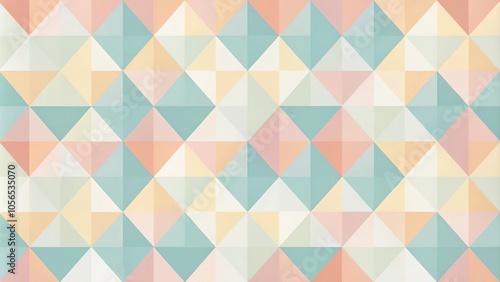 Wallpaper Mural Minimalist geometric pattern with pastel colors and abstract shapes, design, minimalist Torontodigital.ca