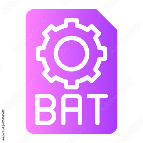 batch gradient icon