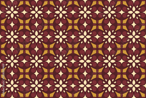 Classic Vintage Batik Seamless Pattern