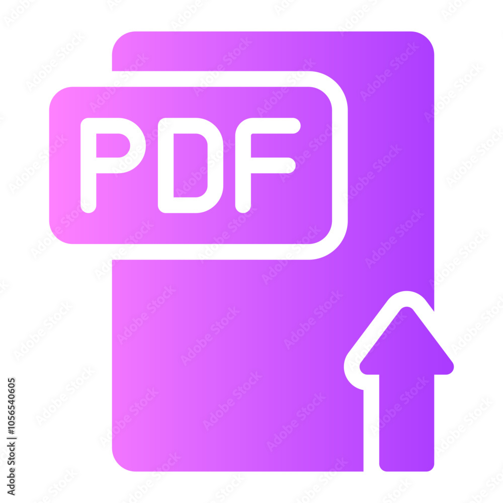 pdf gradient icon pdf gradient icon