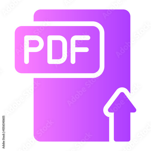 pdf gradient icon