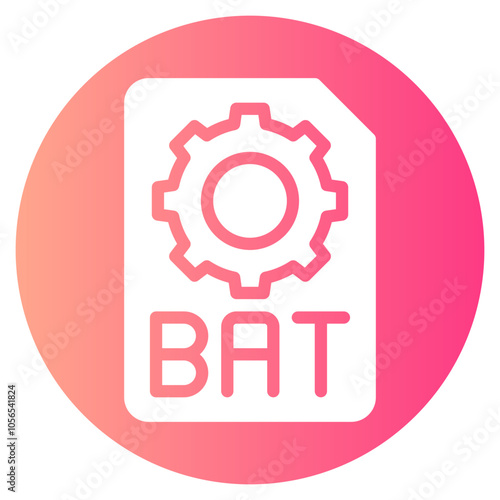batch gradient icon