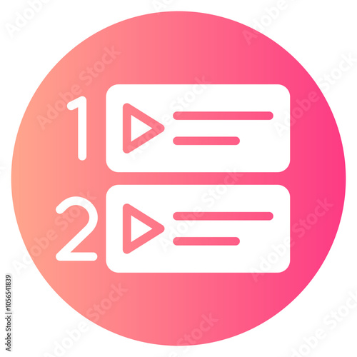 chapter gradient icon