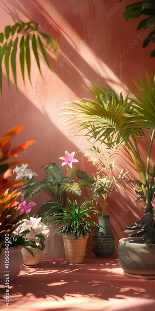 Plant setup featuring elements suitable for a poster Plant setup featuring elements suitable for a poster