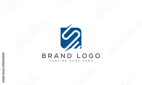Free Download S logo design vector template design for brand. - GFXLoad