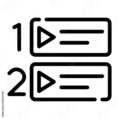 chapter line icon