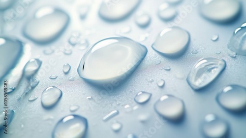 Wallpaper Mural Image of water drops in pastel tones as a background designed for use in design, advertising and presentations. Torontodigital.ca