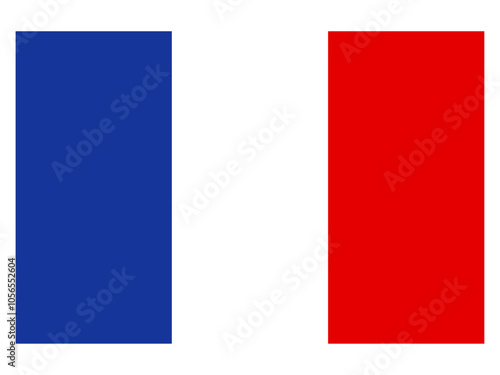 フランスの国旗（トリコロール）