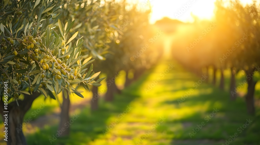 Olive Tree Sunset Olive Tree Sunset