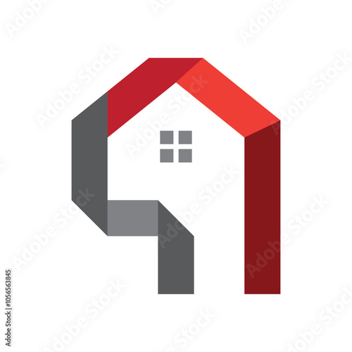 Real Estate  Property and Construction Logo