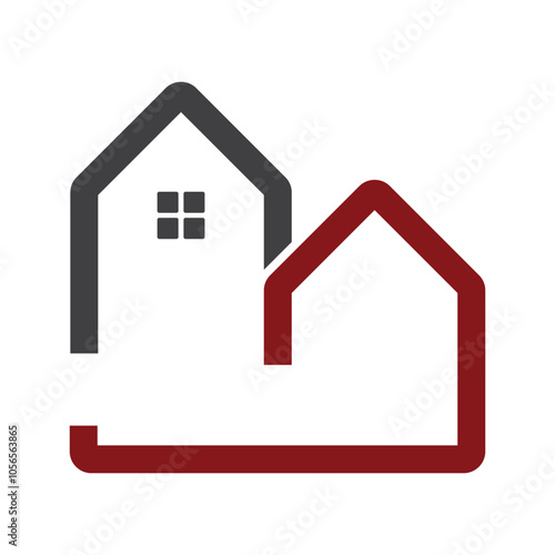 Real Estate  Property and Construction Logo