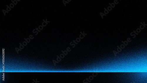 Black background with lines in light blue and dark blue creating an abstract gradient effect.