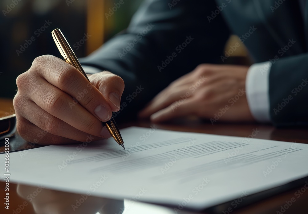 Signing a Contract. Signing a Contract.