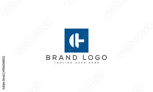 CH logo design vector template design for brand.