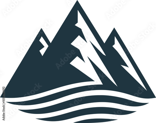 Vector art of Mountain