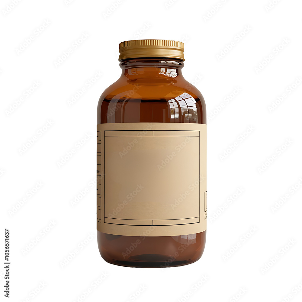 brown glass medicine bottle mockup isolated on transparent background brown glass medicine bottle mockup isolated on transparent background