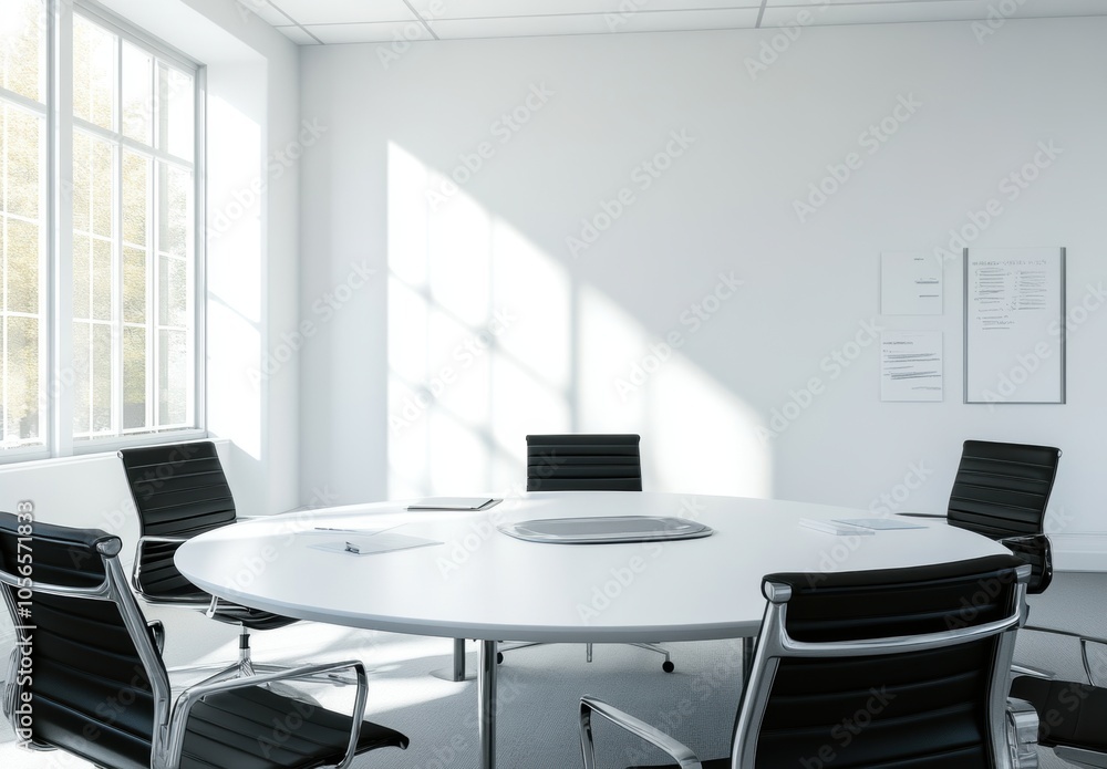 Modern Office Meeting Room. Modern Office Meeting Room.