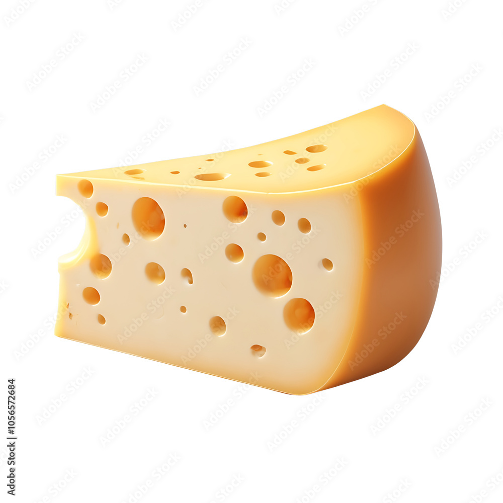 slice of cheese isolated on transparent background slice of cheese isolated on transparent background