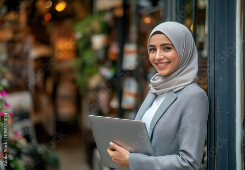 Businesswoman in Hijab.