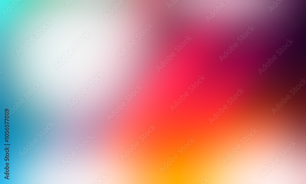 Abstract blurred background image of blue, purple, red, orange colors gradient used as an illustration. Designing posters or advertisements. Abstract blurred background image of blue, purple, red, orange colors gradient used as an illustration. Designing posters or advertisements.
