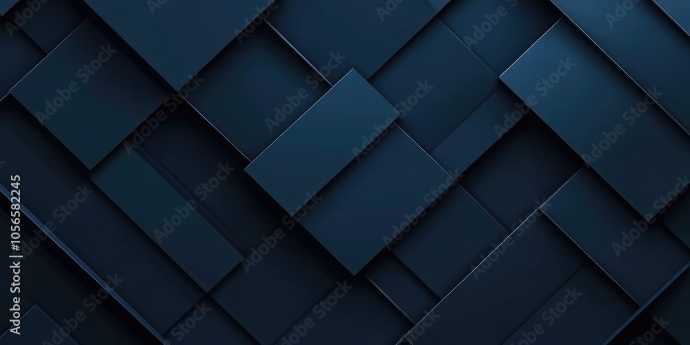 Abstract Dark Blue Geometric Pattern Abstract Dark Blue Geometric Pattern