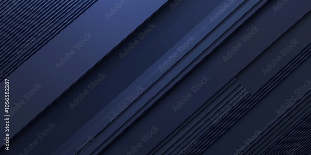 Obraz premium Abstract Blue Geometric Shapes Background