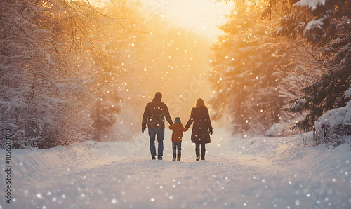 Festive Office Holiday Celebrations with Coworkers – Christmas Decorations, Snowy Scenes, and Team Bonding