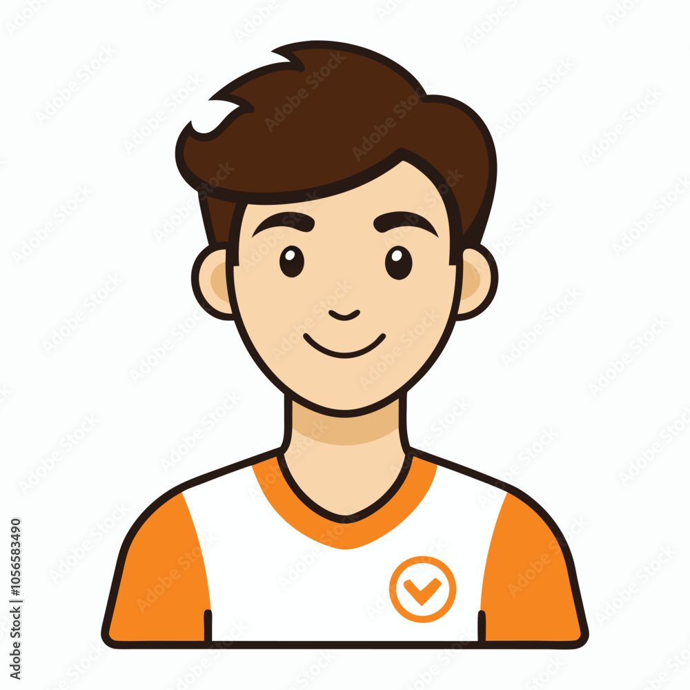 volunteer without signature on white background volunteer without signature on white background
