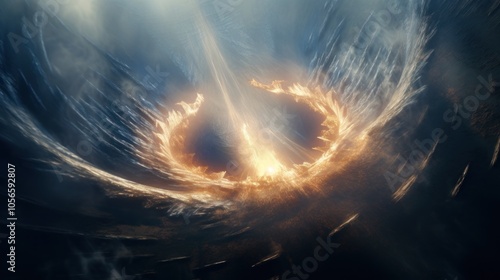 Wallpaper Mural Celestial Ring of Fire Torontodigital.ca