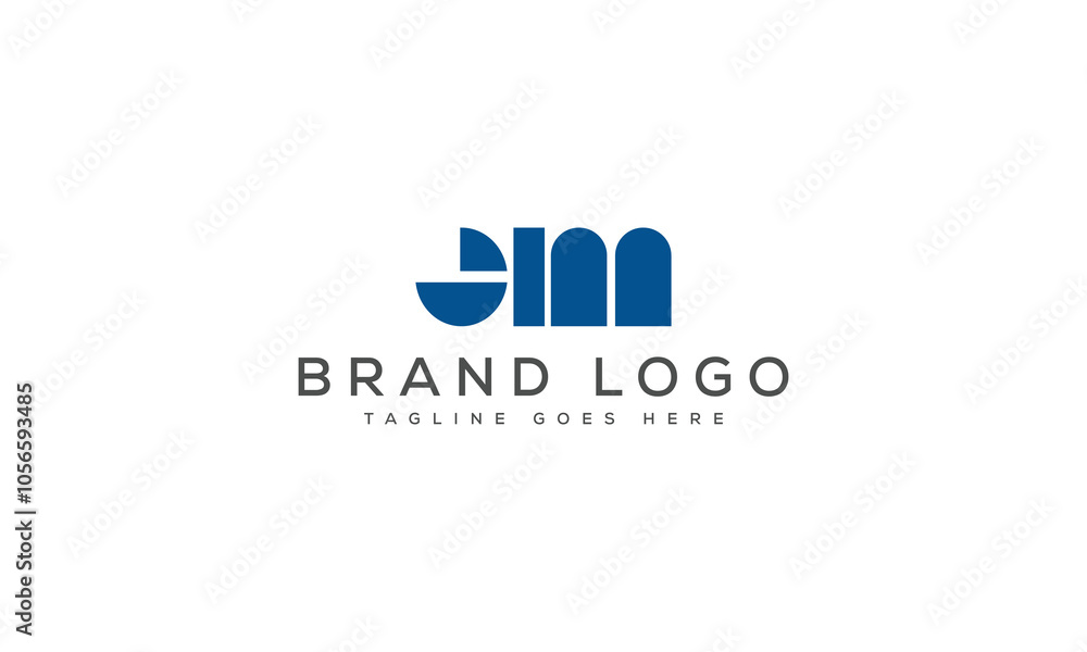 EM logo design vector template design for brand. EM logo design vector template design for brand.