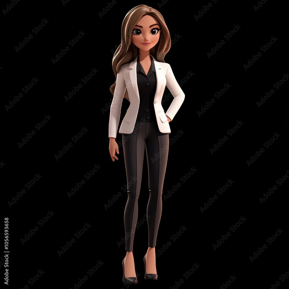 Fototapeta premium Confident Businesswoman.