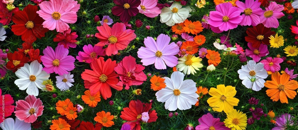 Garden Cosmos It Is A Herbaceous Plant With Medium Sized Flowers In The Daisy Family Asteraceae Popularly Planted In Gardens With Warm Climates Garden Cosmos It Is A Herbaceous Plant With Medium Sized Flowers In The Daisy Family Asteraceae Popularly Planted In Gardens With Warm Climates