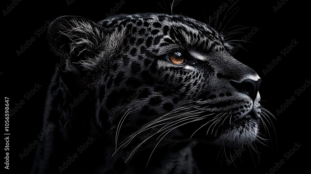 Aggressive leopard gaze captured in fierce and bold wallpaper Aggressive leopard gaze captured in fierce and bold wallpaper