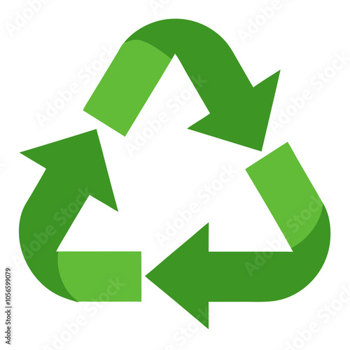 green refresh recycle icon