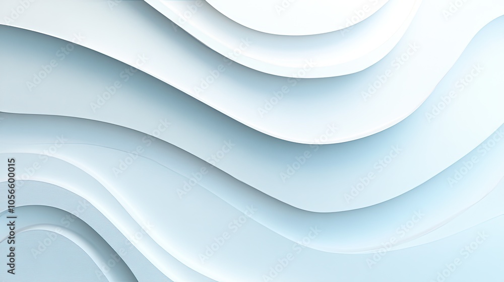 Soft Blue Waves Background for Modern Design Soft Blue Waves Background for Modern Design
