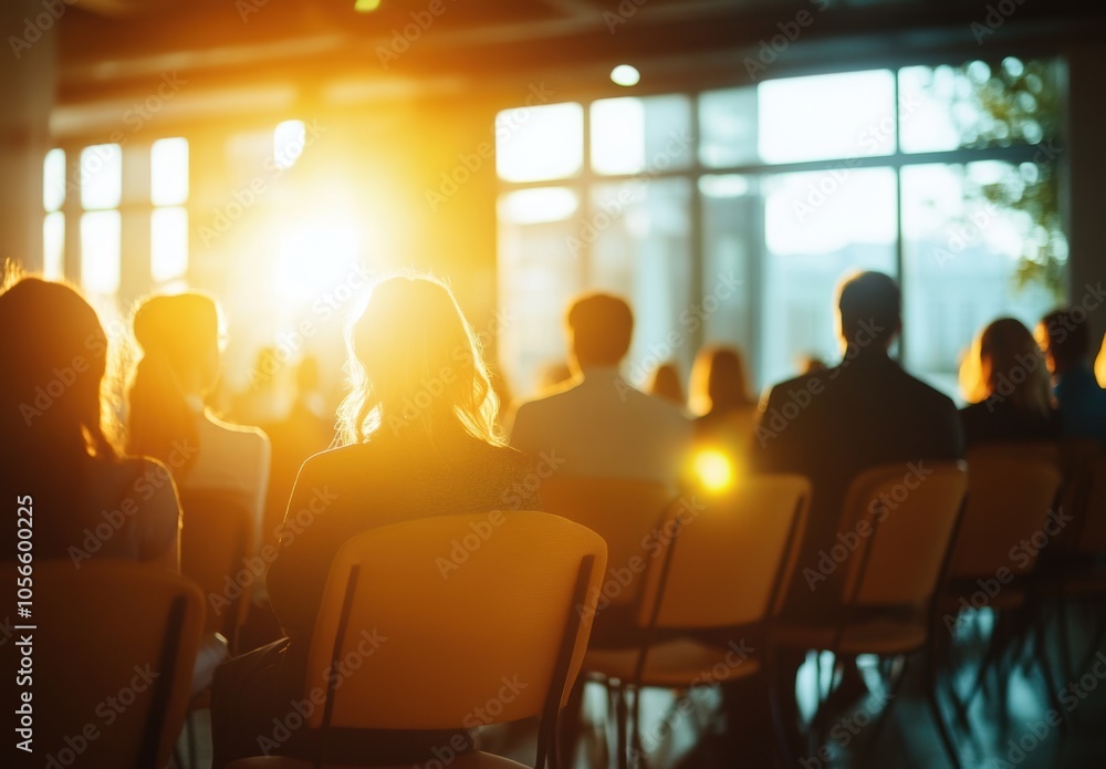 Obraz premium Audience in Sunlight.