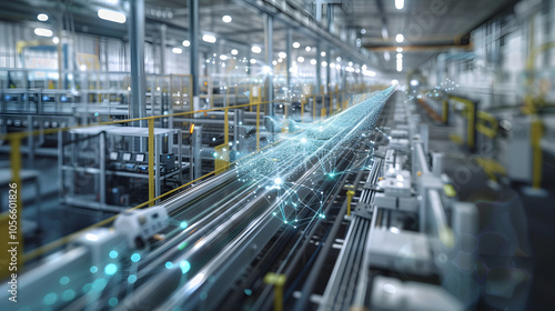 Smart factory with connected infrastructure