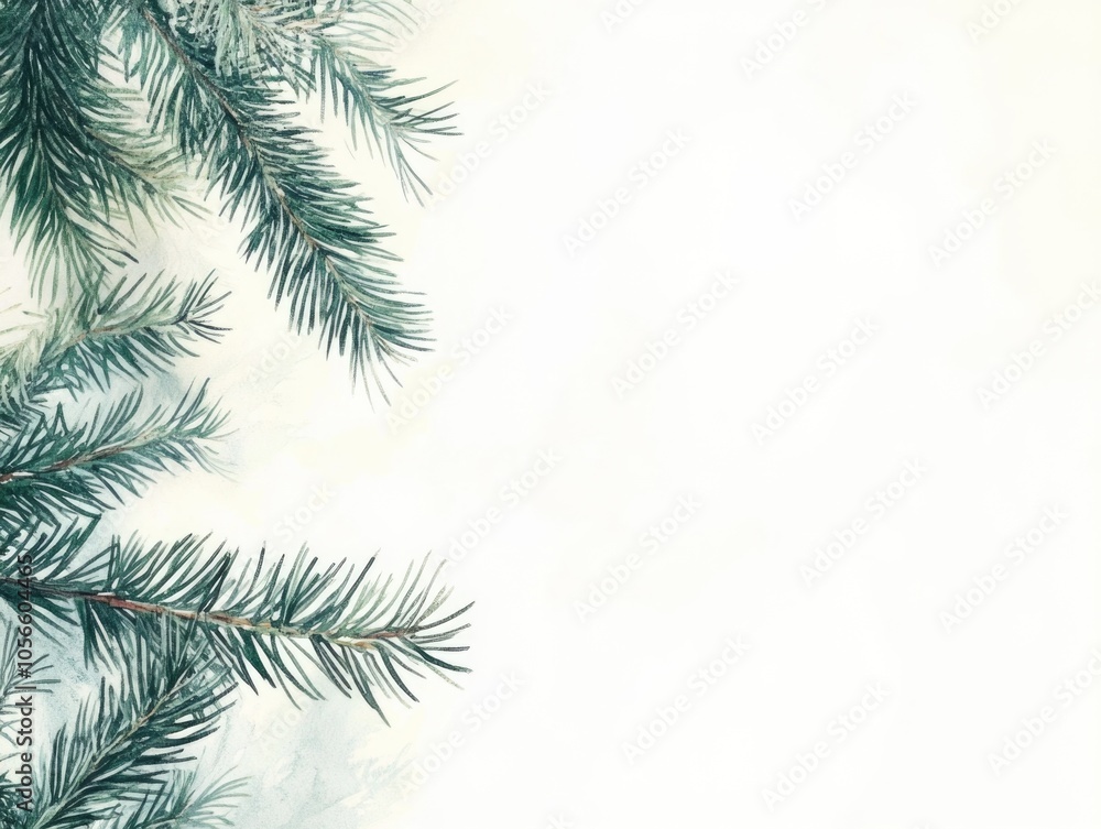 Pine Tree Branch Close Up Pine Tree Branch Close Up