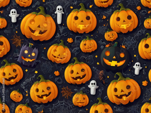 halloween pumpkin background