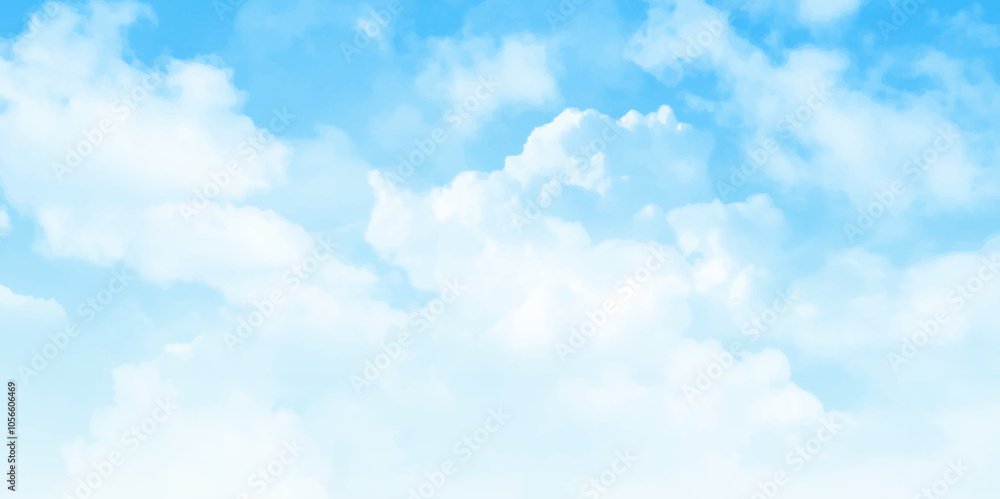 White cloud on blue sky. The vast blue sky and clouds sky White cloud on blue sky. The vast blue sky and clouds sky