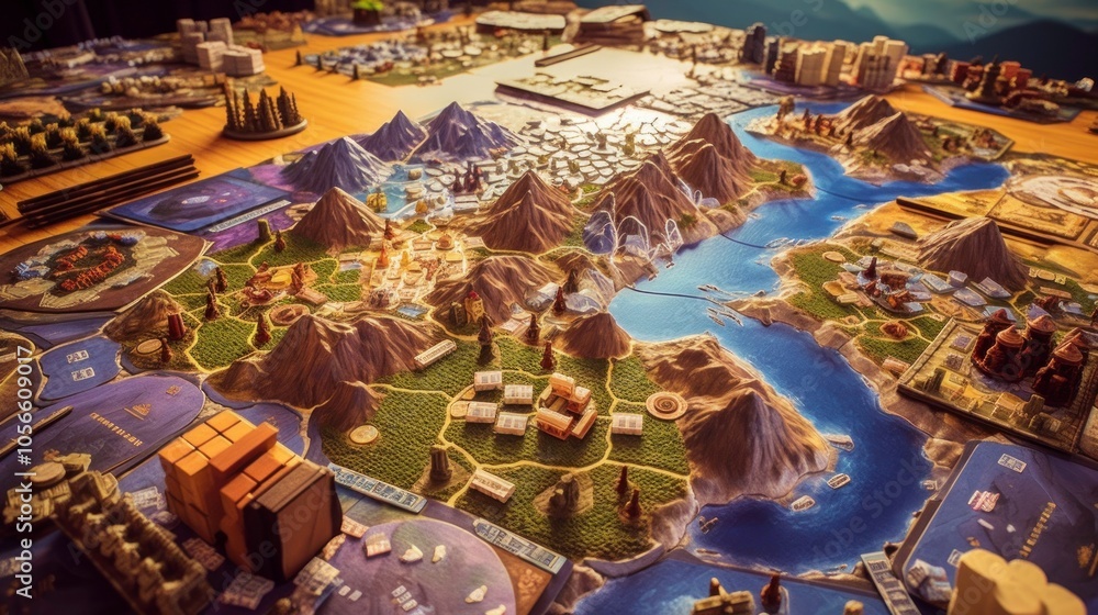 A 3D Board Game World A 3D Board Game World