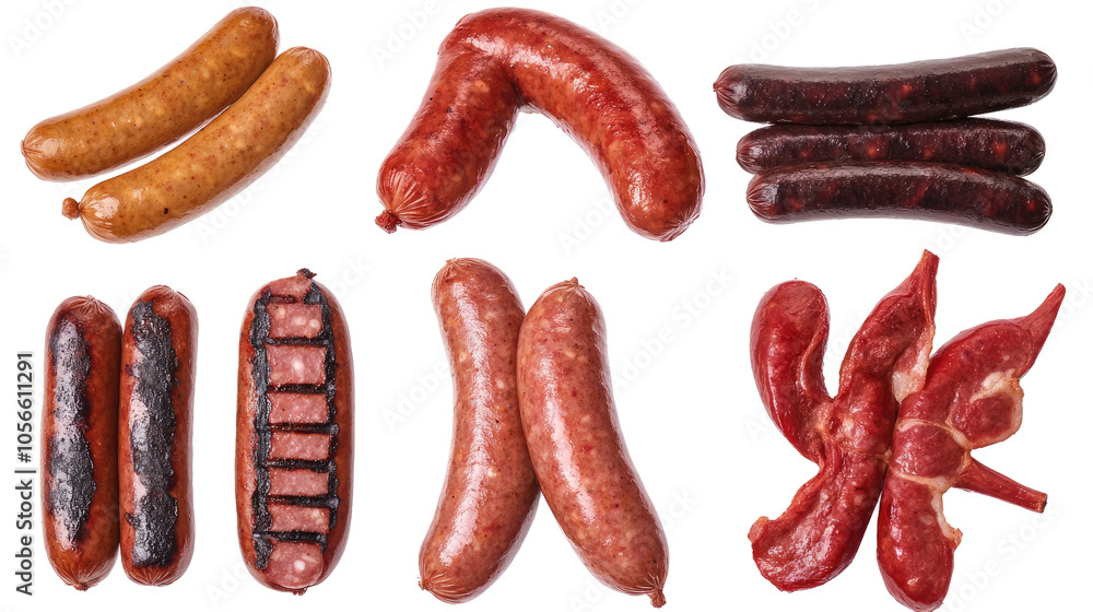 Grilled Pork Sausages Prepared for a Summer Barbecue Feast Generative AI Grilled Pork Sausages Prepared for a Summer Barbecue Feast Generative AI