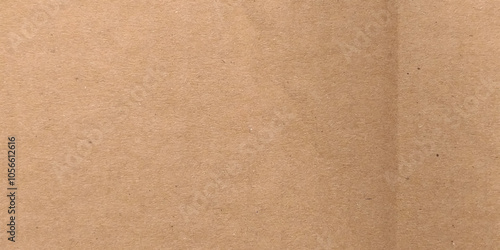 Cardboard sheet texture background, pattern of brown kraft paper with vintage style.