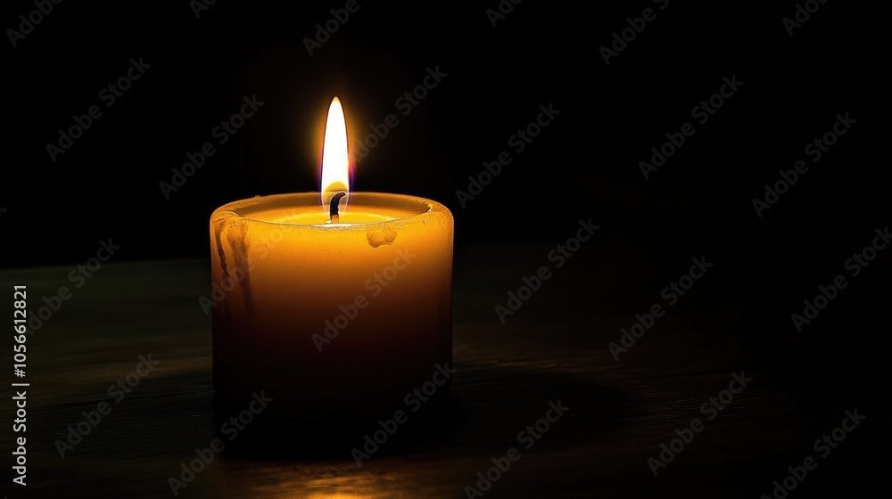 Flickering candles symbolize sorrow reflecting grief while providing comfort in darkness serving as a guiding light in times of despair Flickering candles symbolize sorrow reflecting grief while providing comfort in darkness serving as a guiding light in times of despair