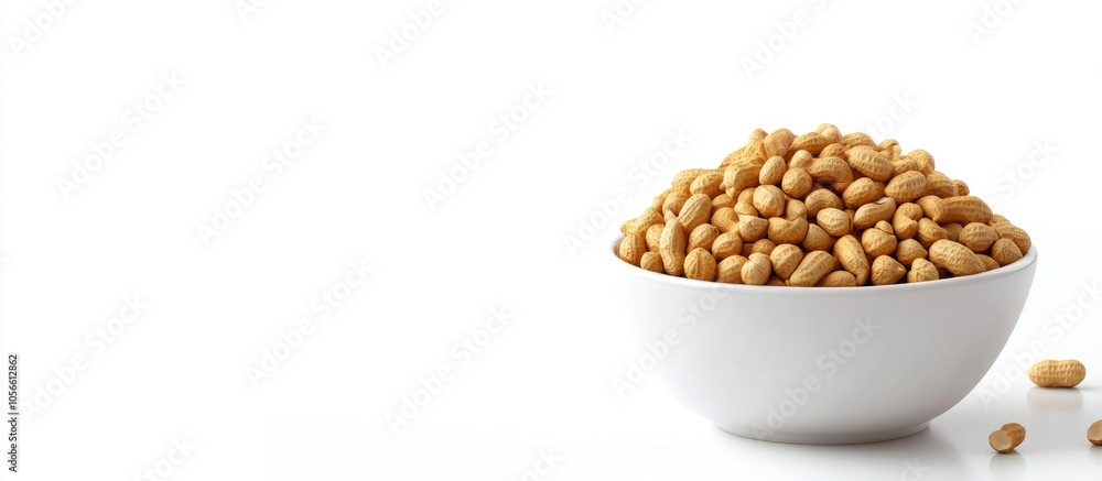 bowl of peanuts isolated on a white background images bowl of peanuts isolated on a white background images