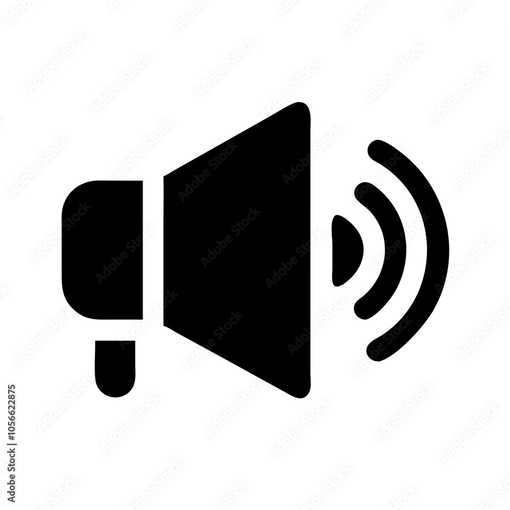 loudspeaker icon
