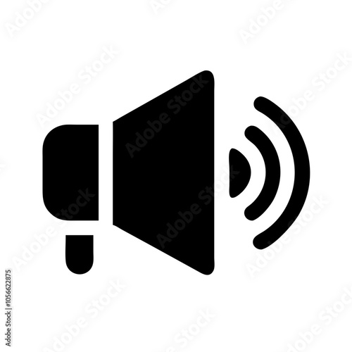 loudspeaker icon