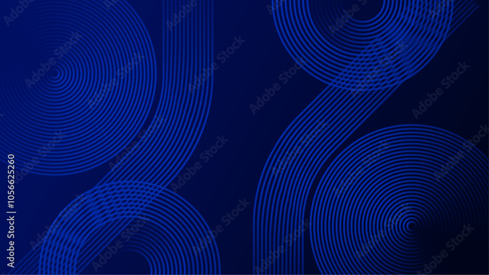 Abstract Geometric Blue Background with Lines Abstract Geometric Blue Background with Lines