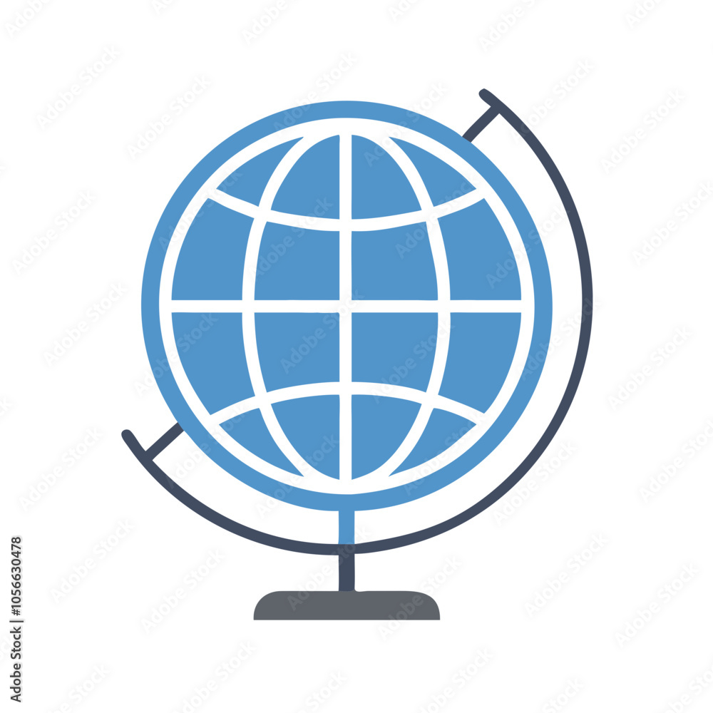 Blue globe icon symbolizing international relations and global reach
Blue globe icon symbolizing international relations and global reach